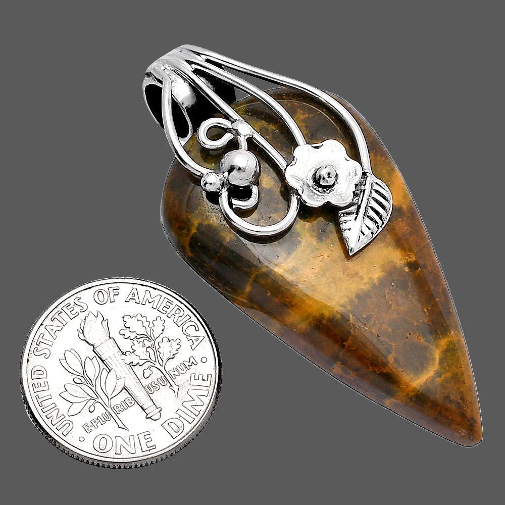 Natural Ocean Jasper - Madagascar Pendant P-1581 SDP146017
