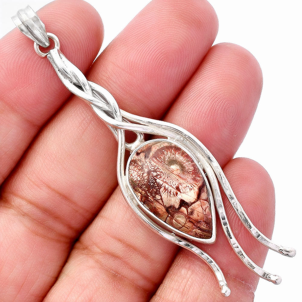 Natural Mexican Bird Eye Pendant P-1728 SDP146216