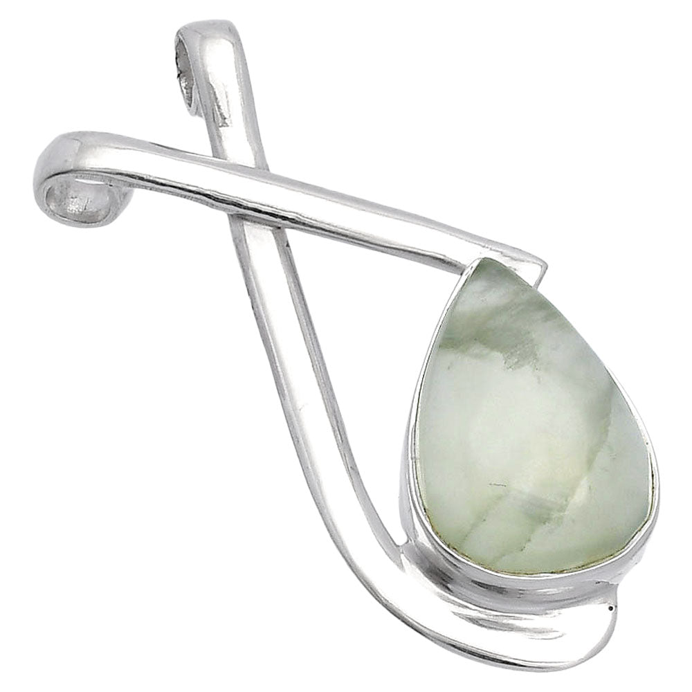 Natural Prehnite Pendant P-1596 SDP146600