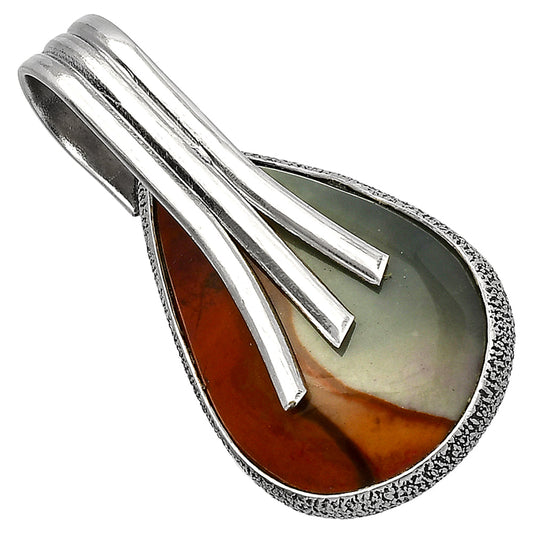Natural Polygram Jasper Pendant P-1167 SDP147408
