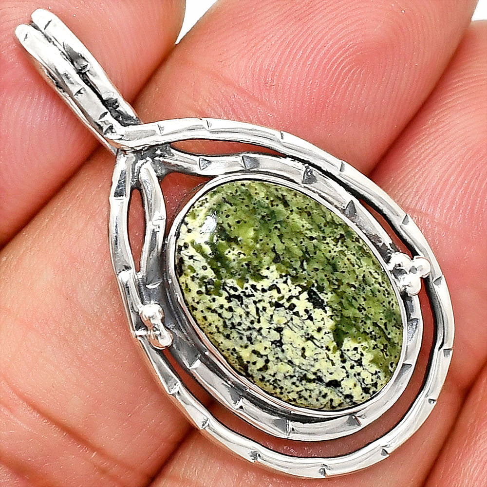 Natural Natural Chrysotile Pendant P-1410 SDP151093