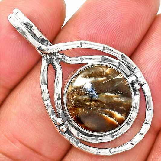 Natural Bat Cave Jasper Pendant P-1410 SDP151106