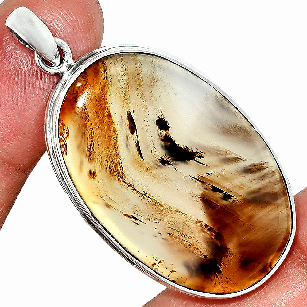 Natural Montana Agate - USA Pendant P-1124 SDP151520