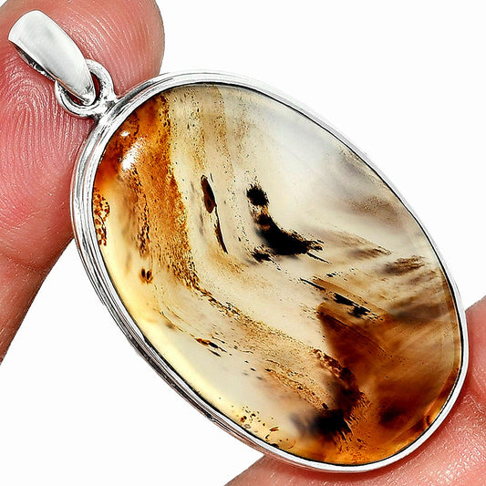 Natural Montana Agate - USA Pendant P-1124 SDP151520