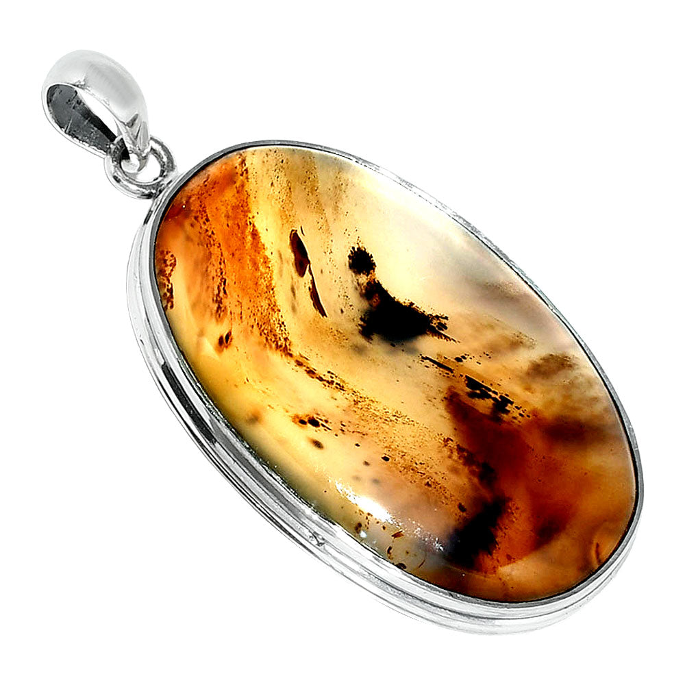 Natural Montana Agate - USA Pendant P-1124 SDP151520
