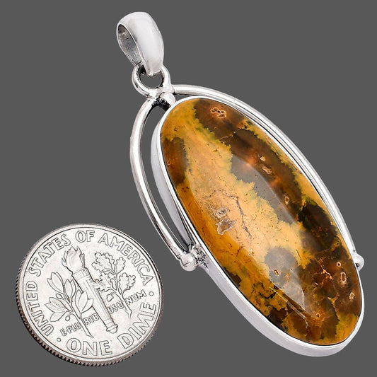 Natural Ocean Jasper - Madagascar Pendant P-1566 SDP152379