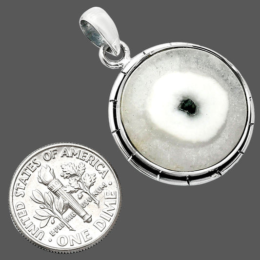 Natural Solar Quartz Eye Pendant P-1065 SDP152986