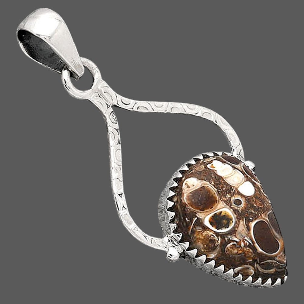 Natural Turtella Jasper - USA Pendant P-1691 SDP154119