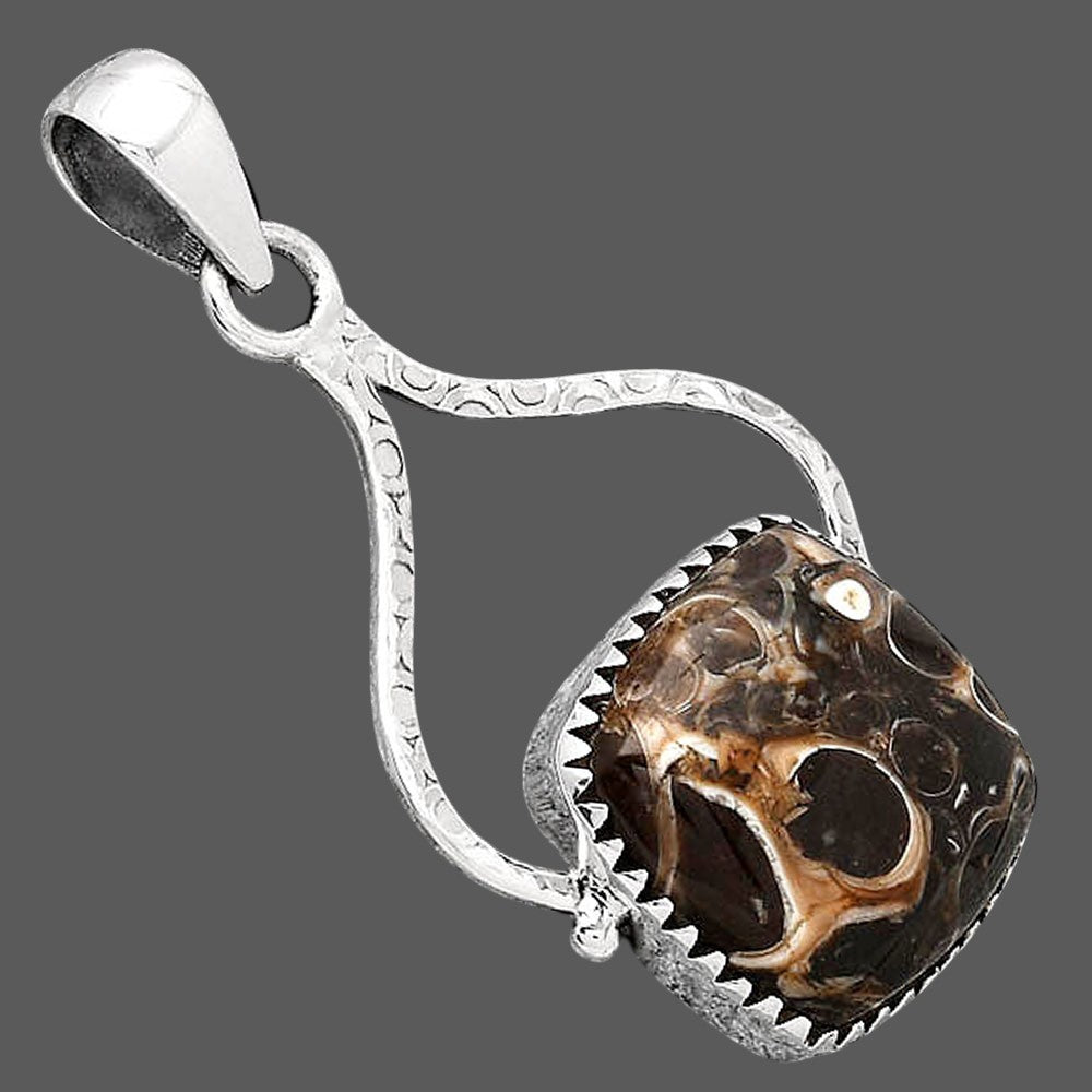 Natural Turtella Jasper - USA Pendant P-1691 SDP154123