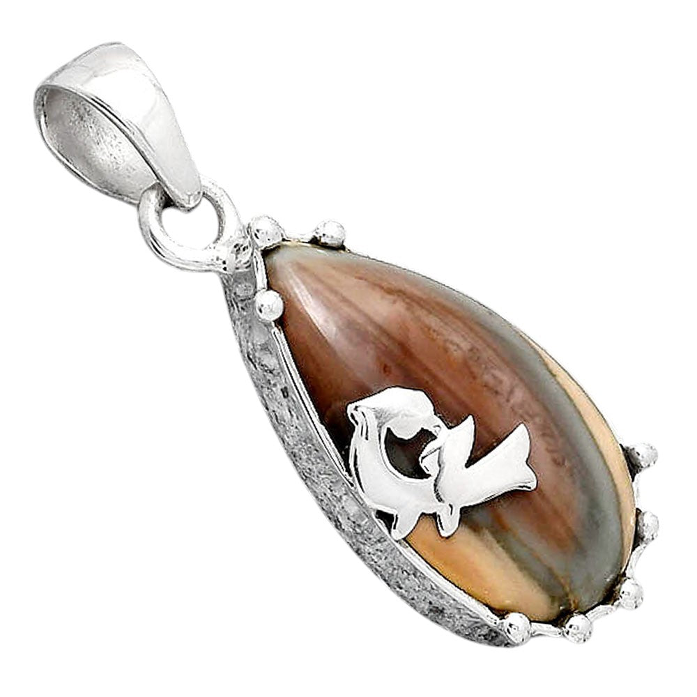 Natural Imperial Jasper Pendant P-1698 SDP154215