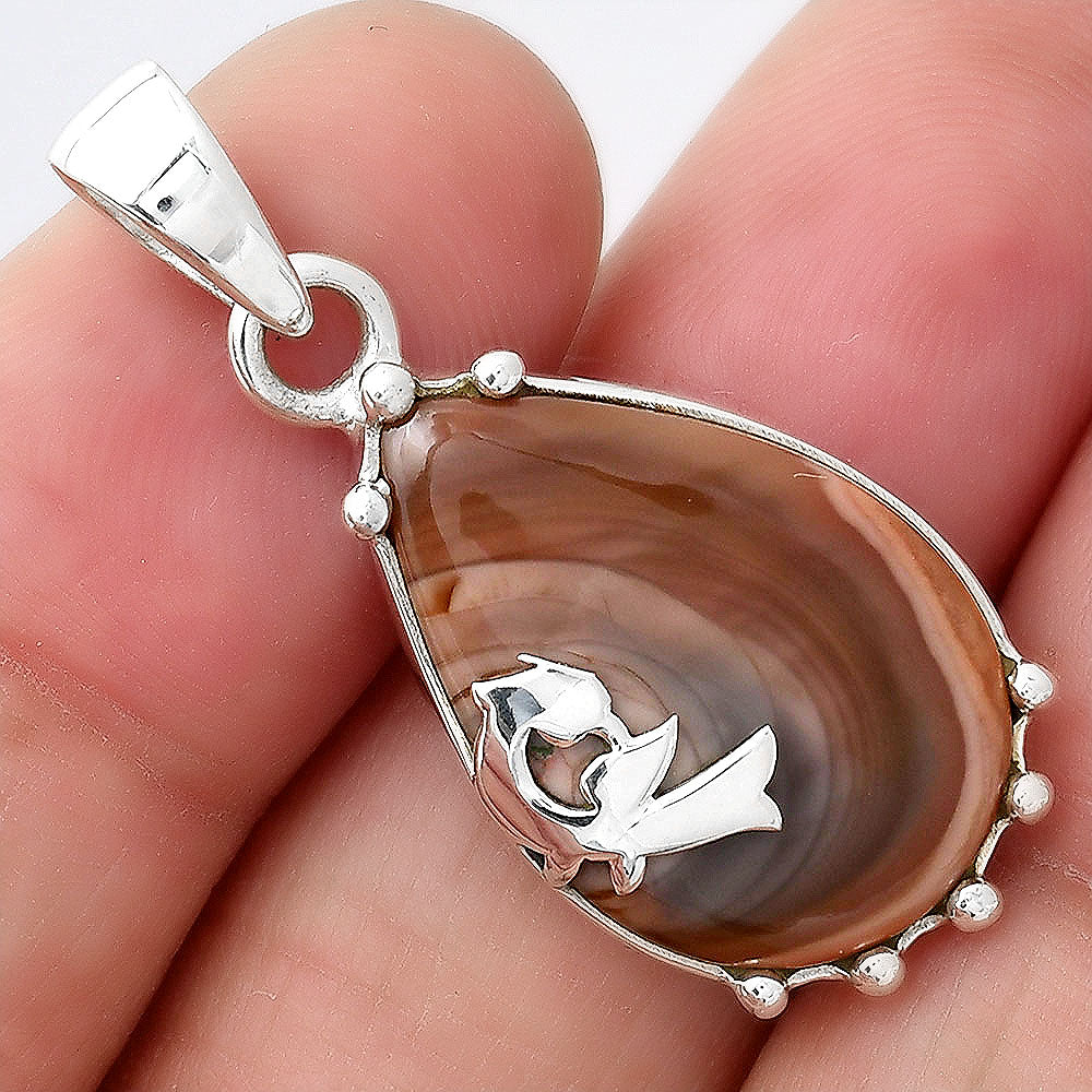 Natural Imperial Jasper Pendant P-1698 SDP154222