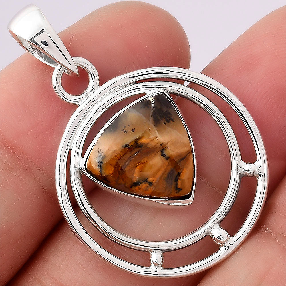 Natural Amethyst Sage Agate - Nevada Pendant P-1712 SDP154329