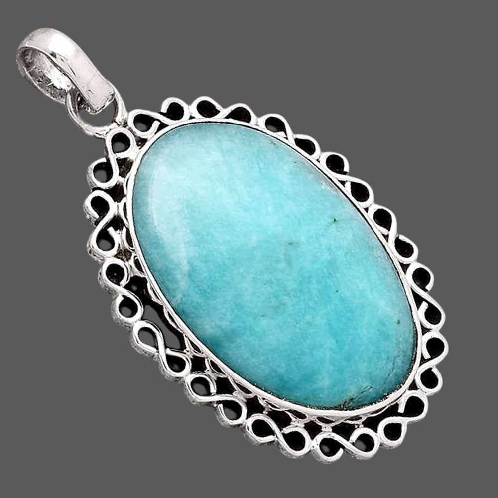 Natural Paraiba Amazonite Pendant P-1069 SDP154403