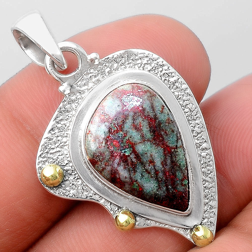 Natural Sonora Sunrise Cuprite Blood Pendant P-1498 SDP154474