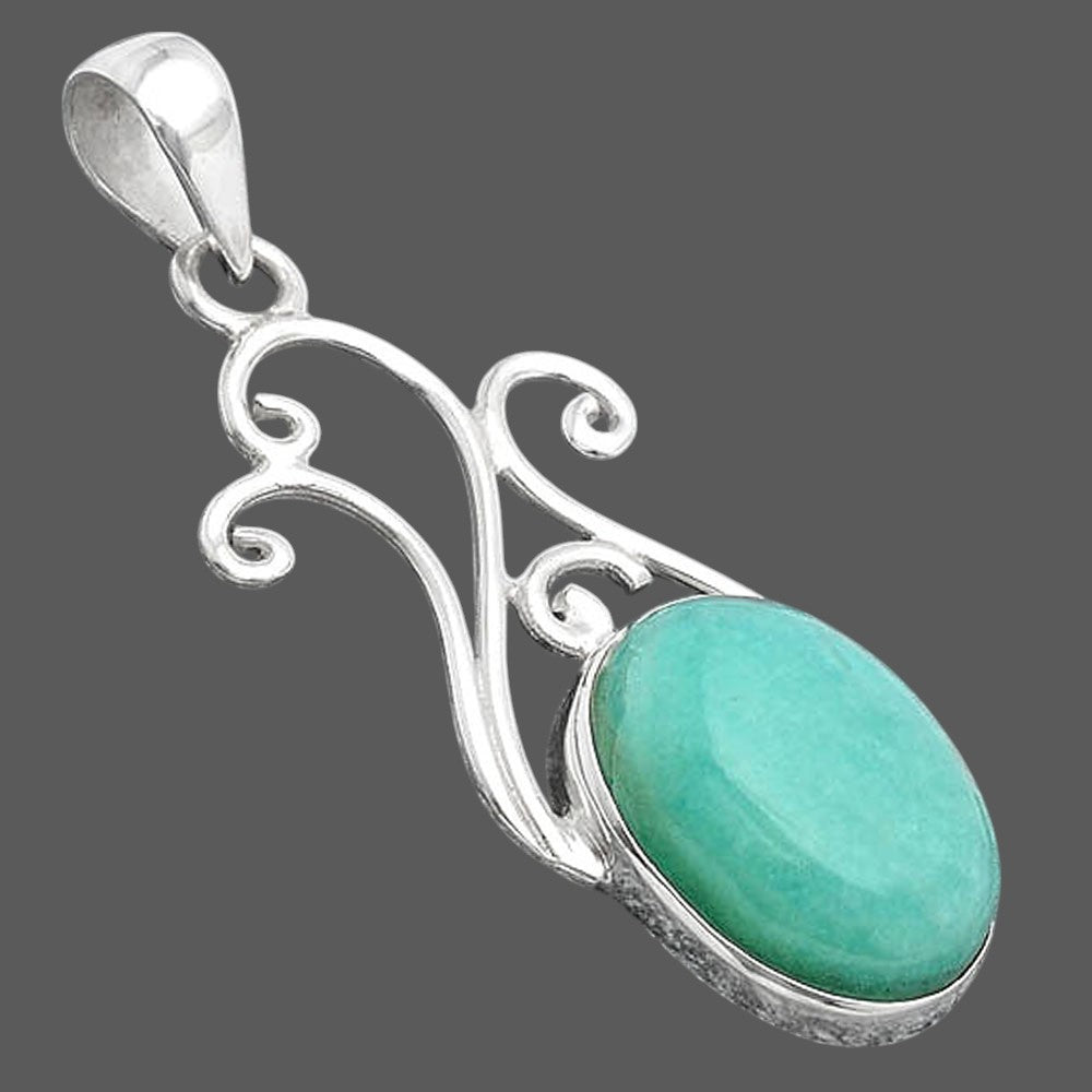 Natural Paraiba Amazonite Pendant P-1358 SDP154512
