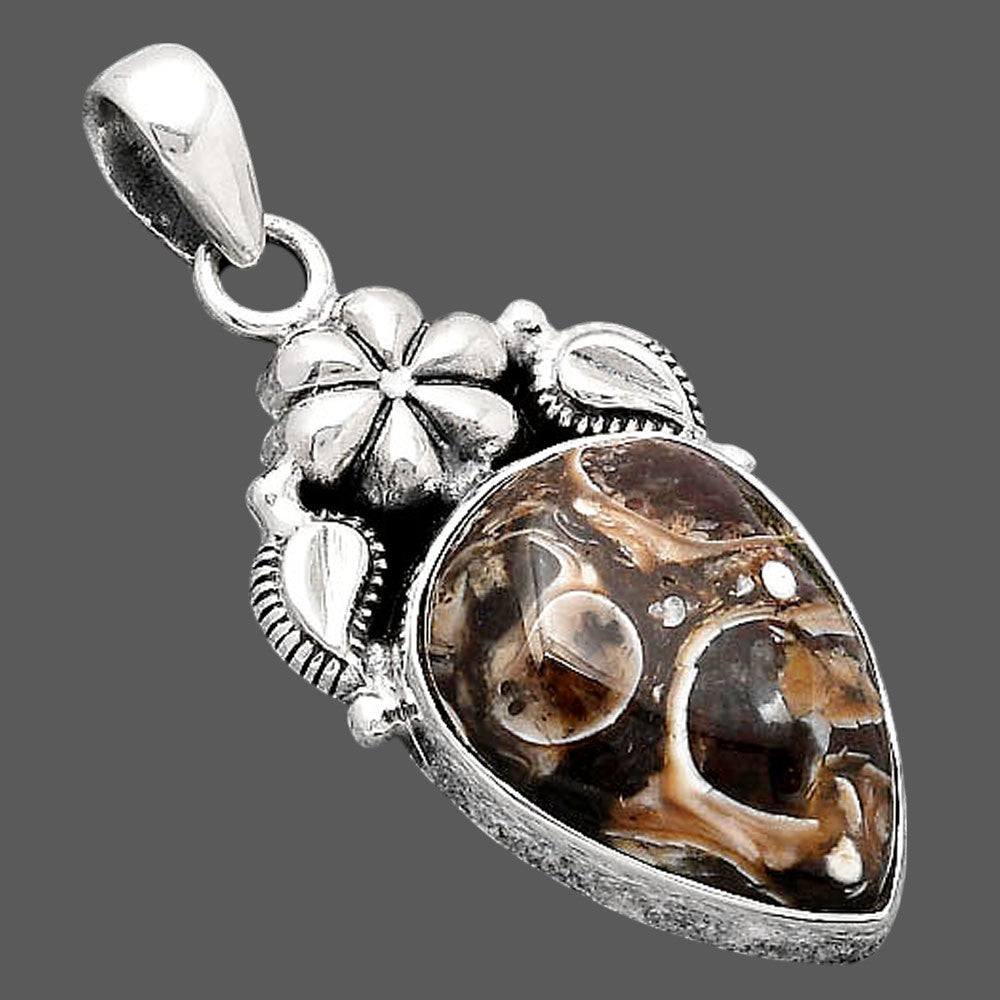 Natural Turtella Jasper - USA Pendant P-1694 SDP154621