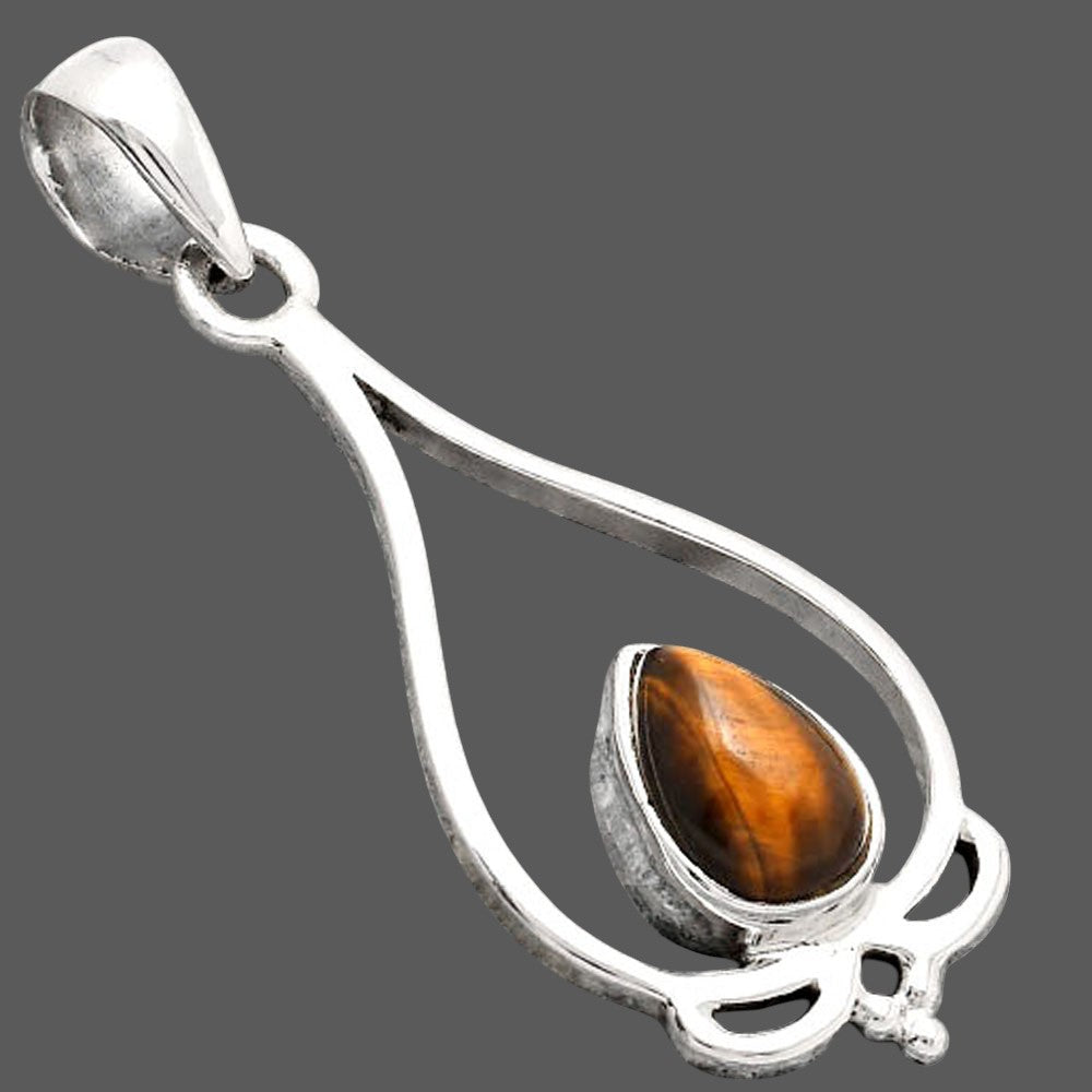 Natural Tiger Eye - Africa Pendant P-1633 SDP154698-2