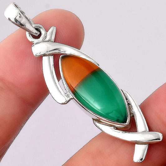 Natural Multi Onyx Pendant P-1428 SDP154909