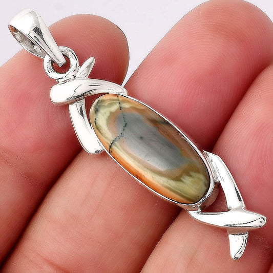 Natural Imperial Jasper - Mexico Pendant P-1428 SDP154912