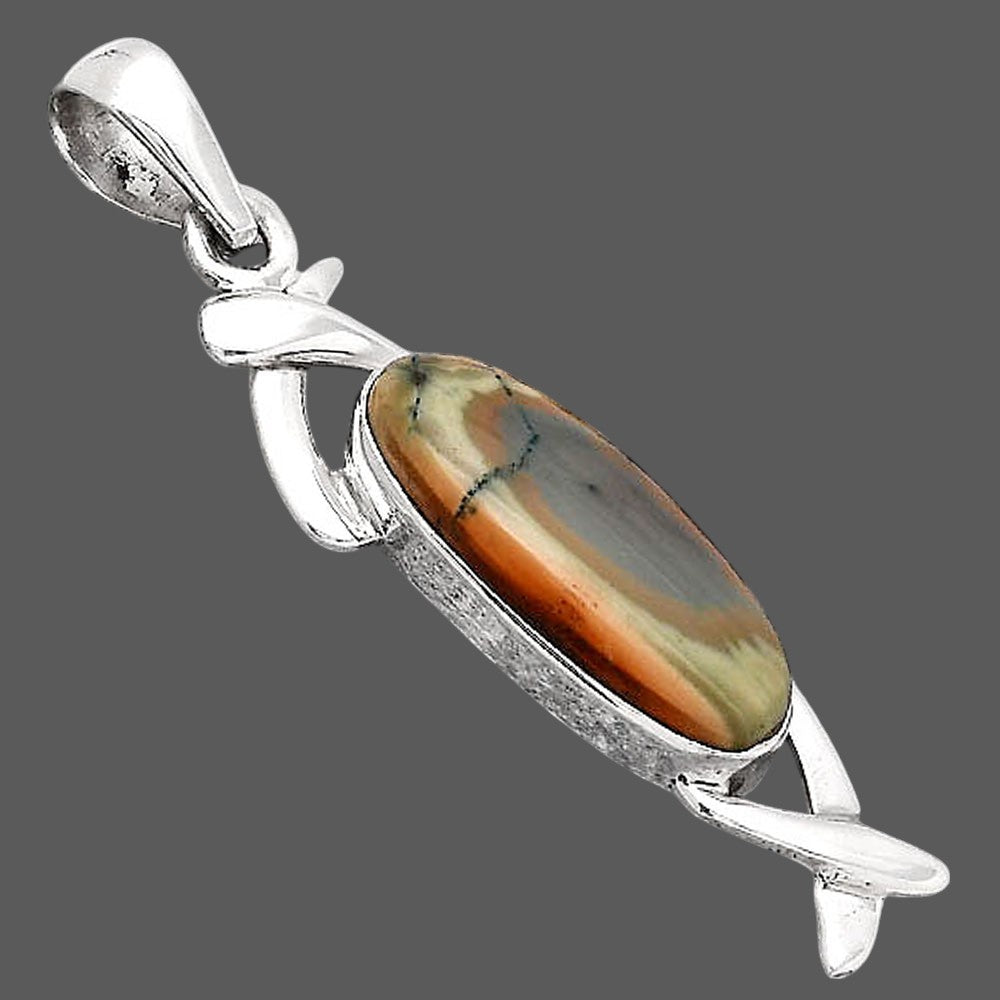 Natural Imperial Jasper - Mexico Pendant P-1428 SDP154912
