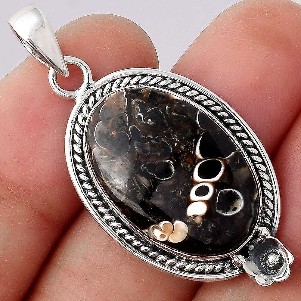 Natural Turtella Jasper - USA Pendant P-1620 SDP154938