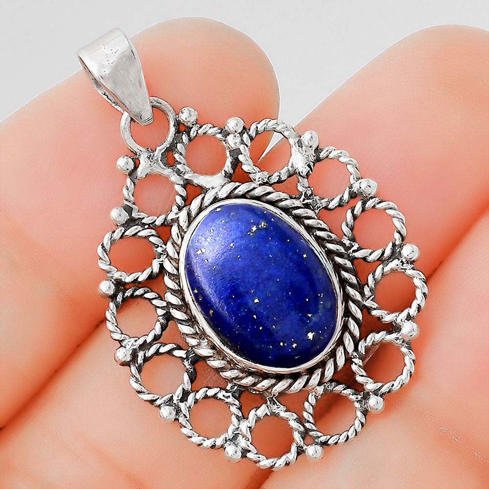 Natural Lapis - Afghanistan Pendant P-1009 SDP155431
