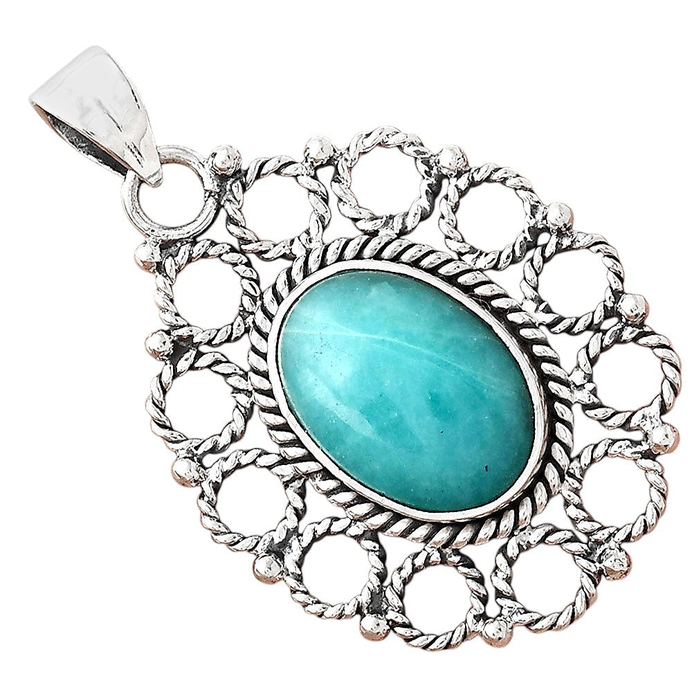 Natural Paraiba Amazonite Pendant P-1009 SDP155459