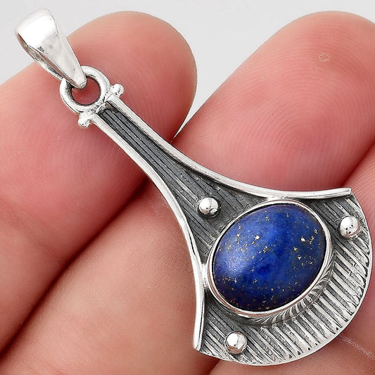 Natural Lapis - Afghanistan Pendant P-1195 SDP155709