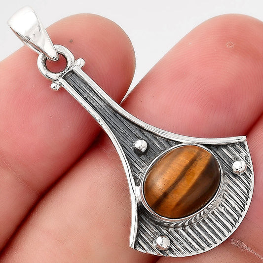Natural Tiger Eye - Africa Pendant P-1195 SDP155717