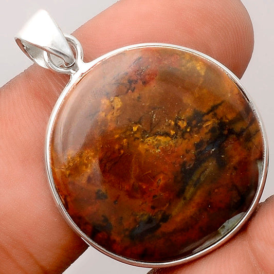Natural Purple Cow Jasper Pendant P-1001 SDP155836