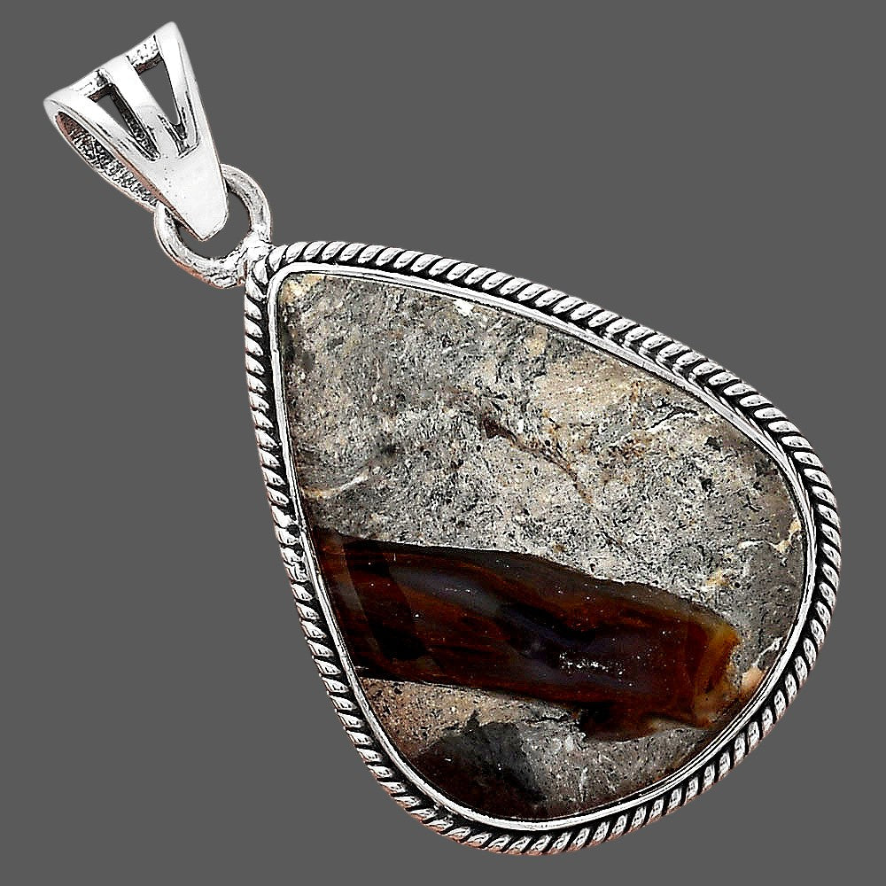 Natural Rock Calcy Pendant P-1056 SDP156178
