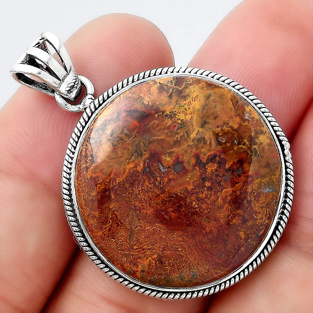 Natural Rare Cady Mountain Agate Pendant P-1056 SDP156237