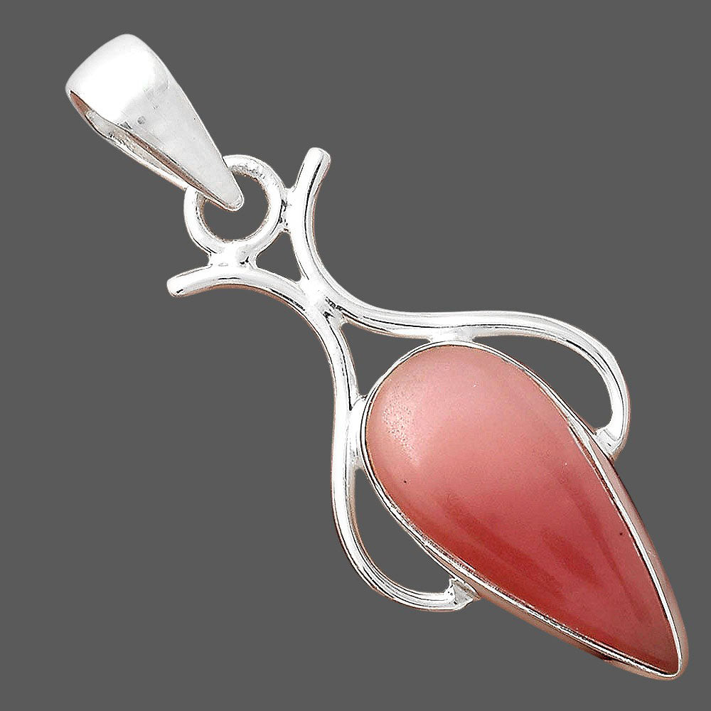 Natural Guava Quartz - Brazil Pendant P-1592 SDP156280