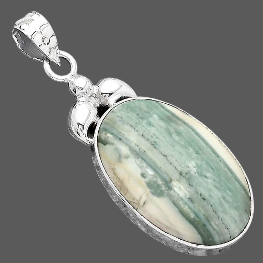 Natural Saturn Chalcedony Pendant P-1694 SDP156488
