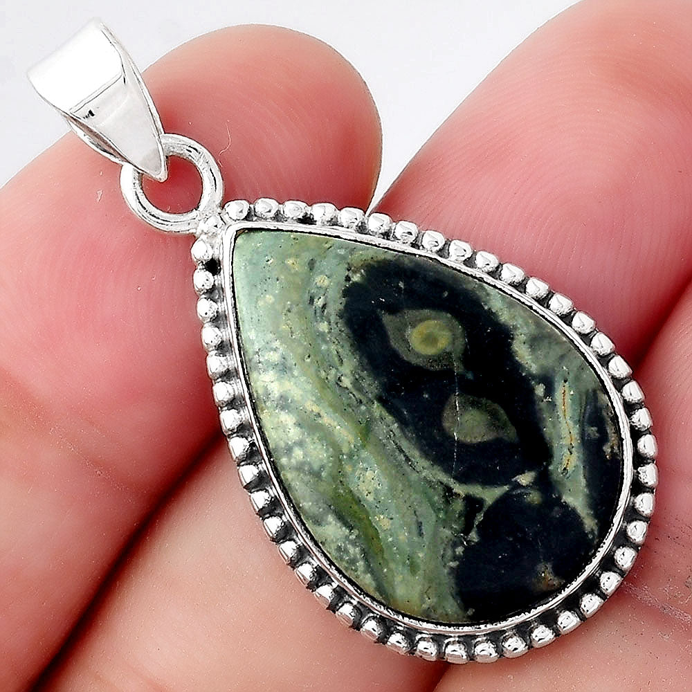 Natural Star Galaxy Jasper Pendant P-1052 SDP156578