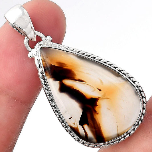 Natural Montana Agate - USA Pendant P-1056 SDP156588