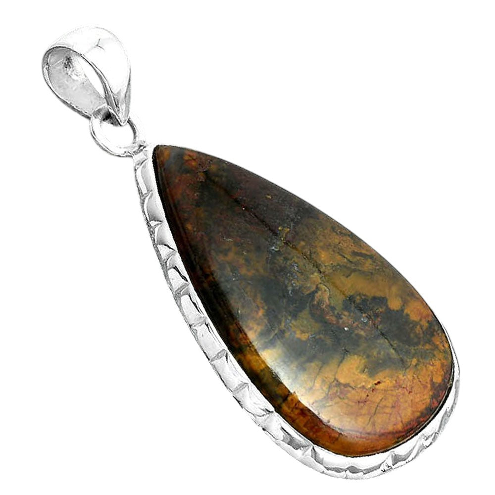 Natural Purple Cow Jasper Pendant P-1110 SDP156689