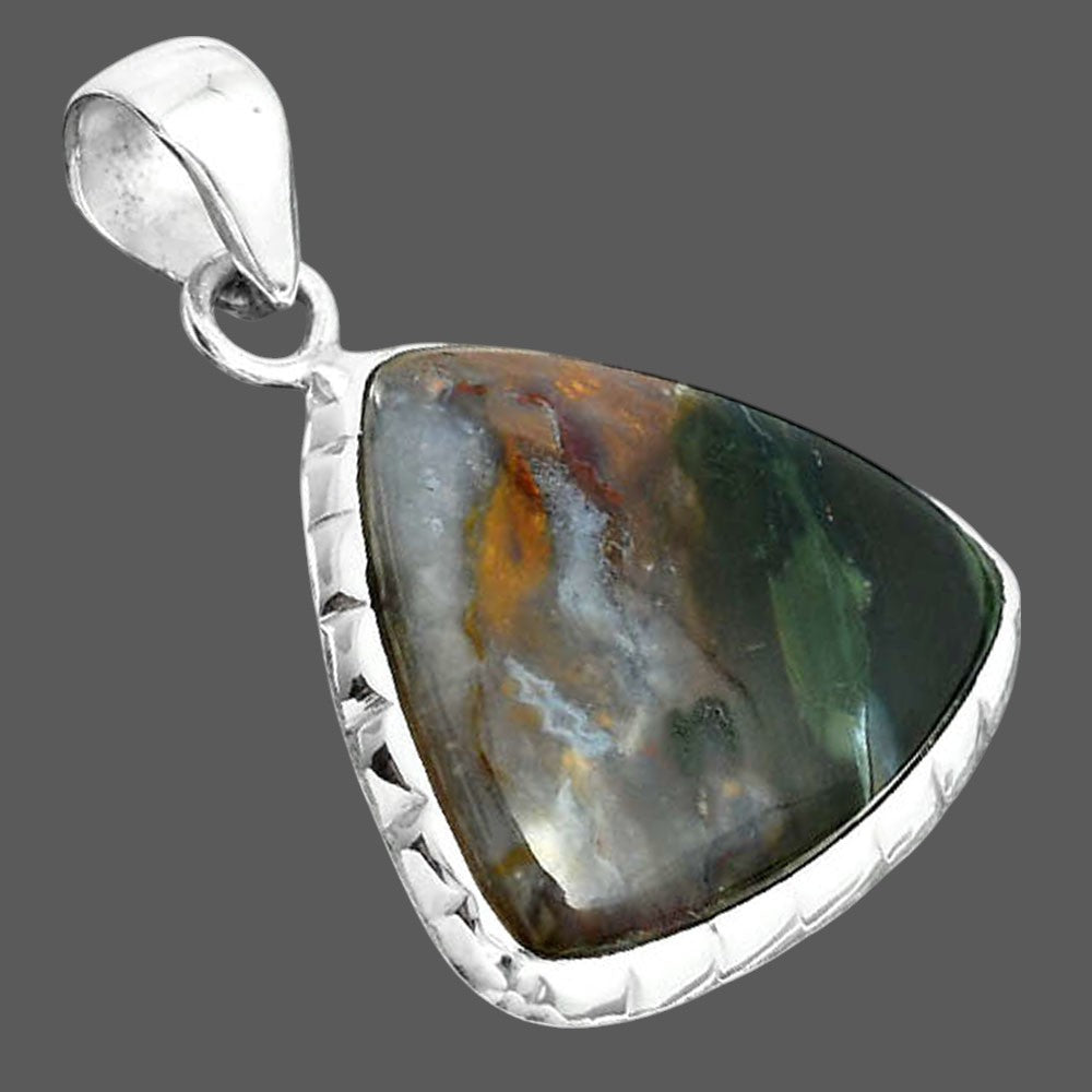 Natural Purple Cow Jasper Pendant P-1110 SDP156690