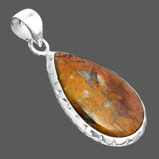 Natural Red Moss Agate Pendant P-1110 SDP156692