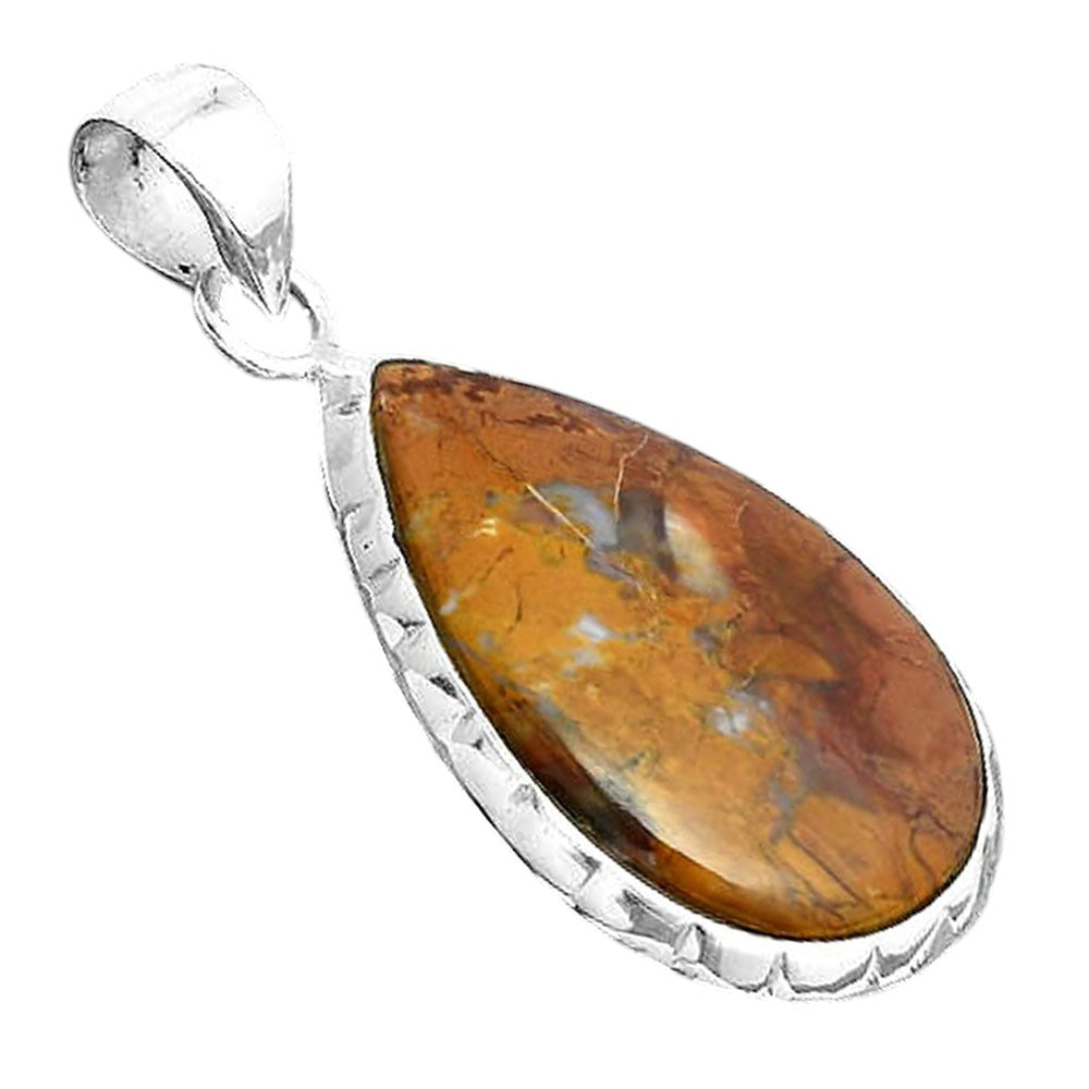 Natural Red Moss Agate Pendant P-1110 SDP156692