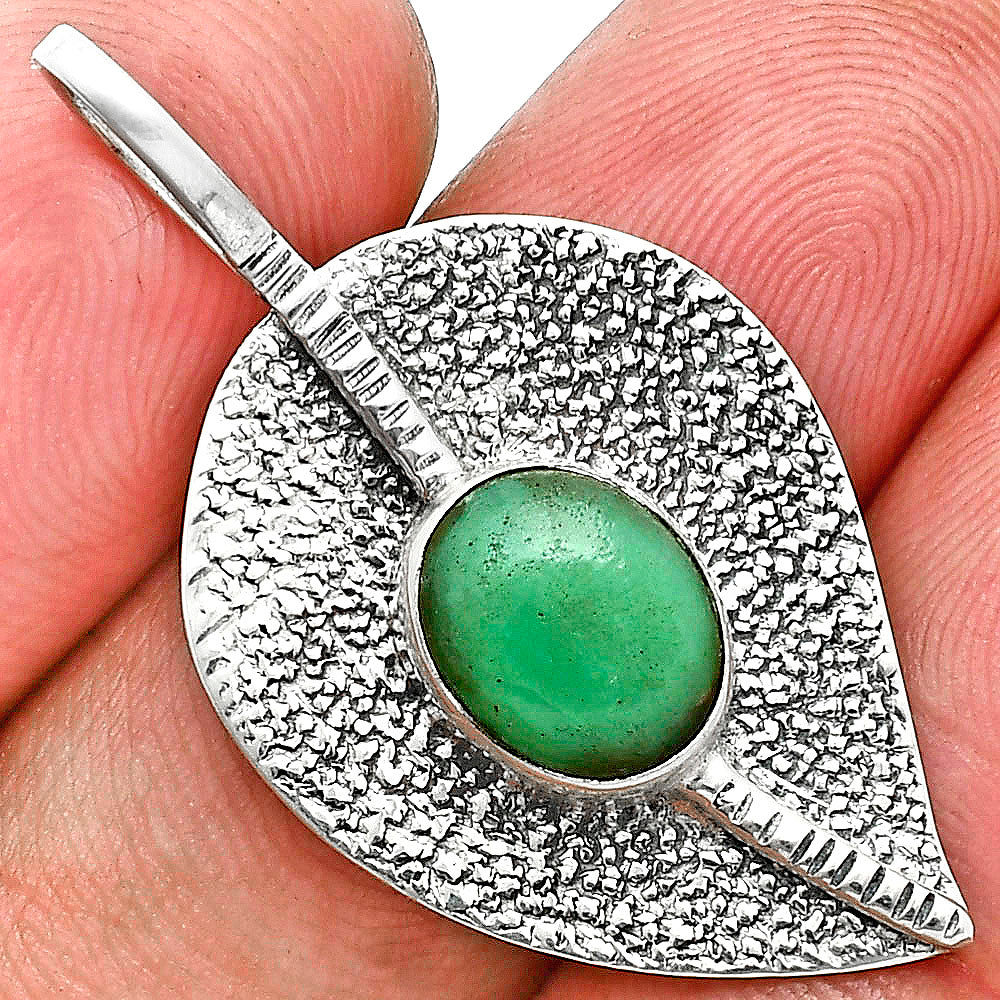 Natural Utah Variscite Pendant P-1218 SDP157407