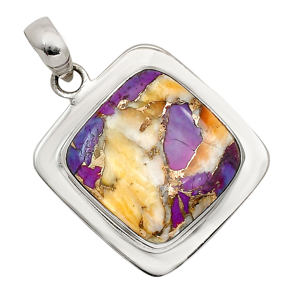 Spiny Oyster Turquoise Pendant P-1076 SDP158127