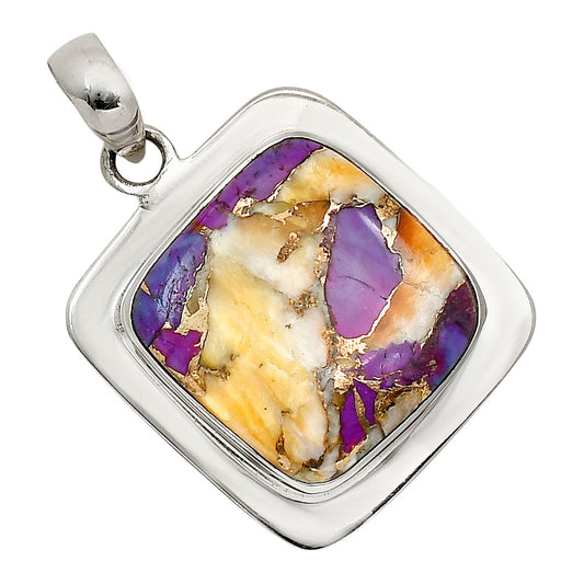 Spiny Oyster Turquoise Pendant P-1076 SDP158127