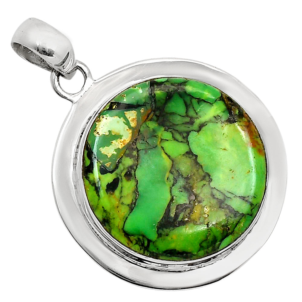 Green Matrix Turquoise Pendant P-1076 SDP158207