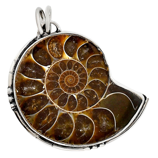Fossil Ammonite Pendant P-1736 SDP158652