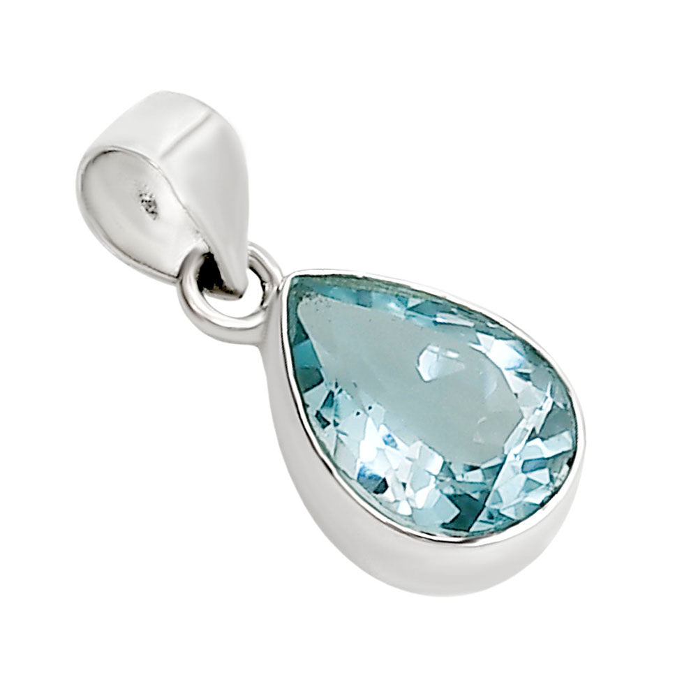 Sky Blue Topaz Pendant P-1001 SDP158770