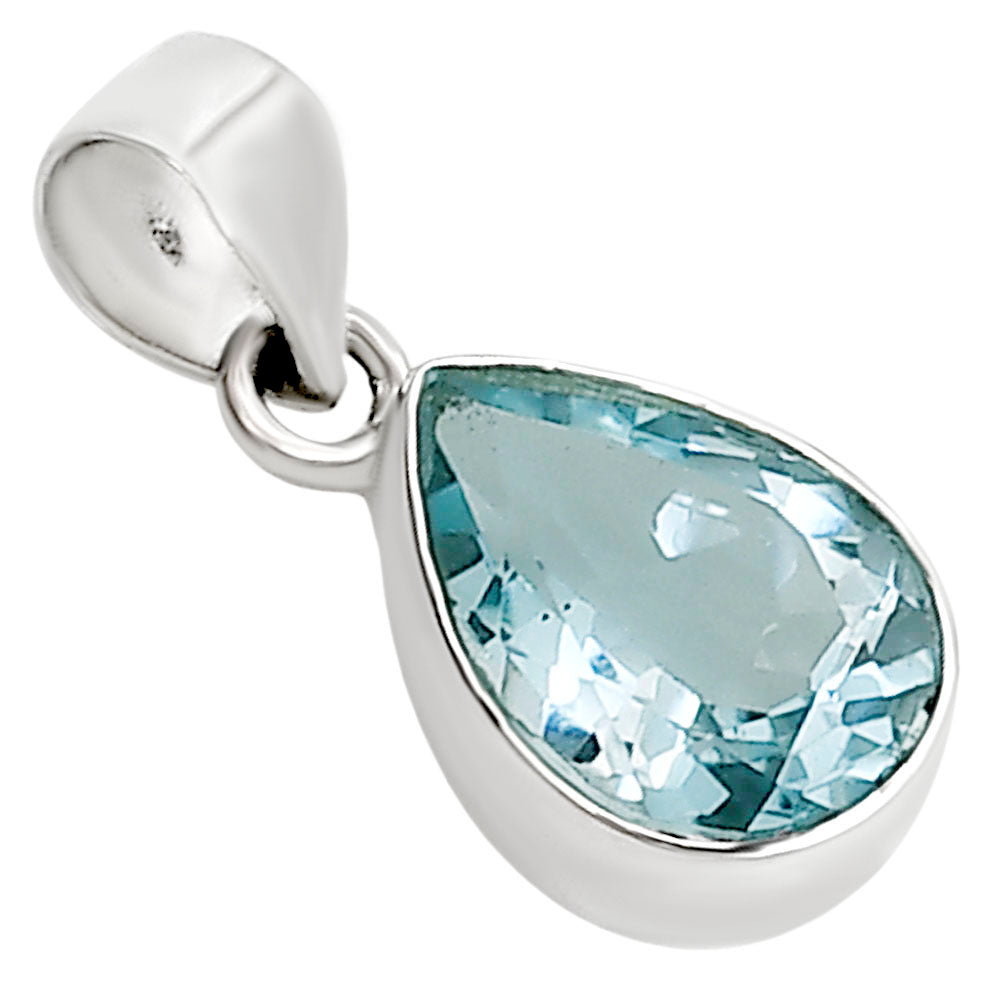 Sky Blue Topaz Pendant P-1001 SDP158770