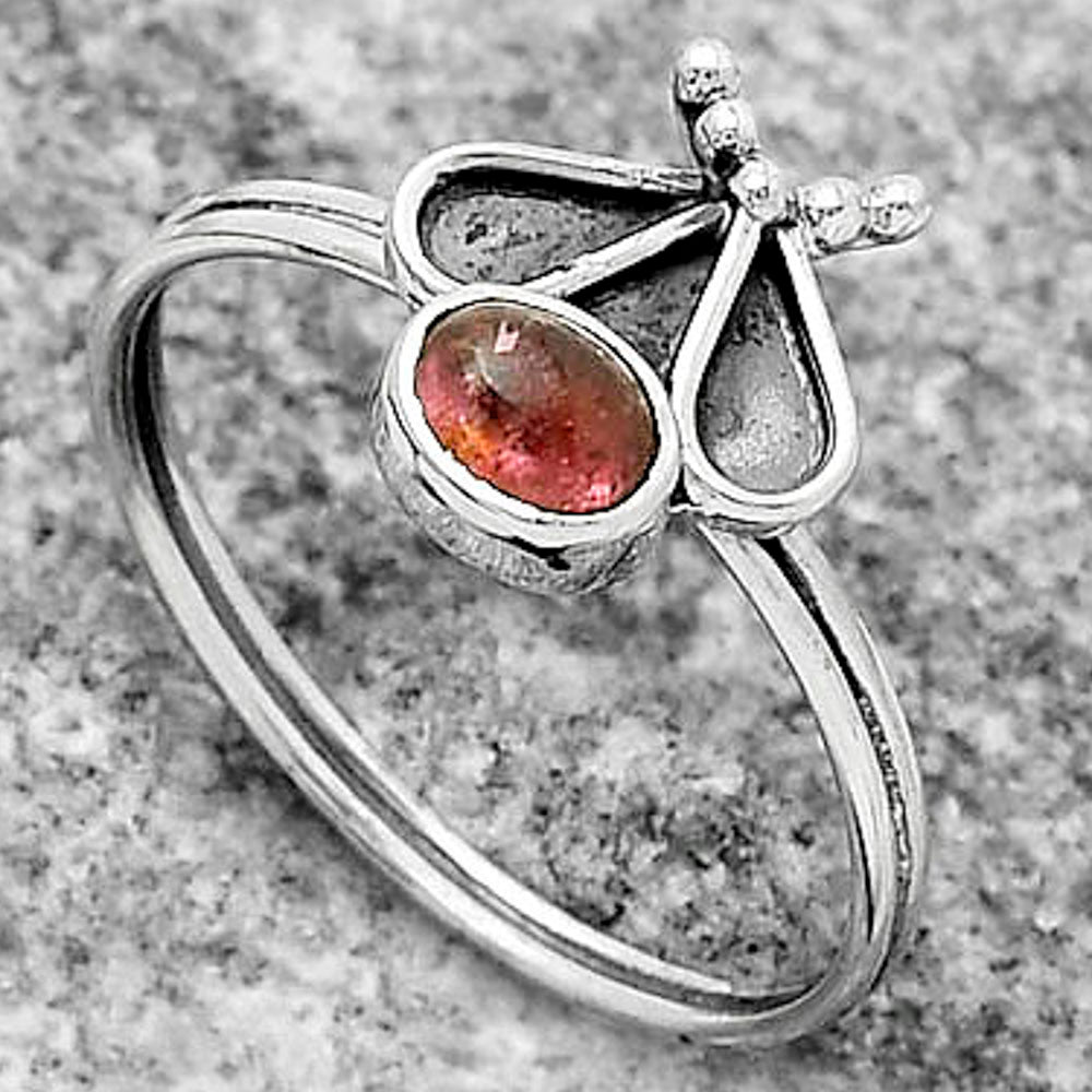 Natural Multi Tourmaline Ring size-8 R-1109 SDR171822