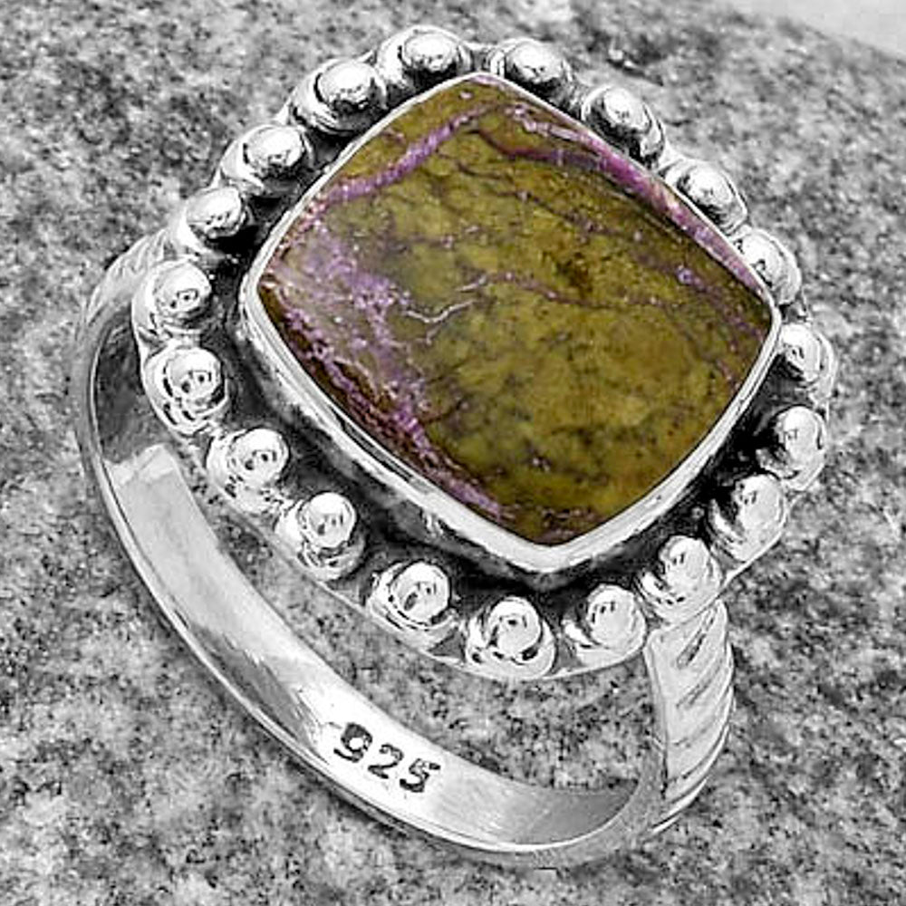 Natural Purpurite - South Africa Ring size-8.5 R-1124 SDR175041