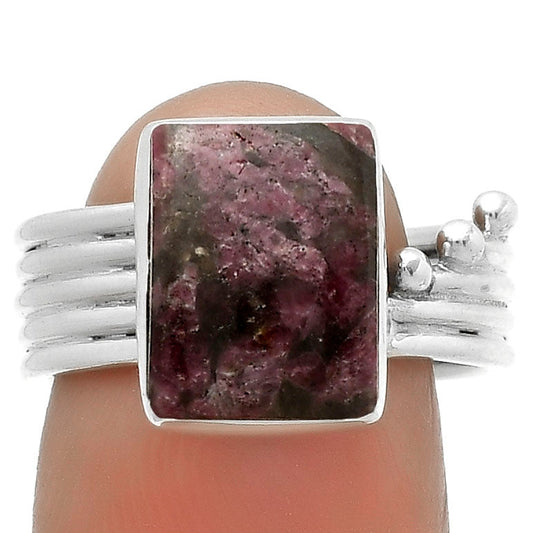 Natural Tourmaline Quartz Ring size-8 R-1492 SDR175562